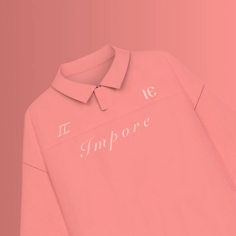 IMPORE POLO JERSEY - BABY PINK