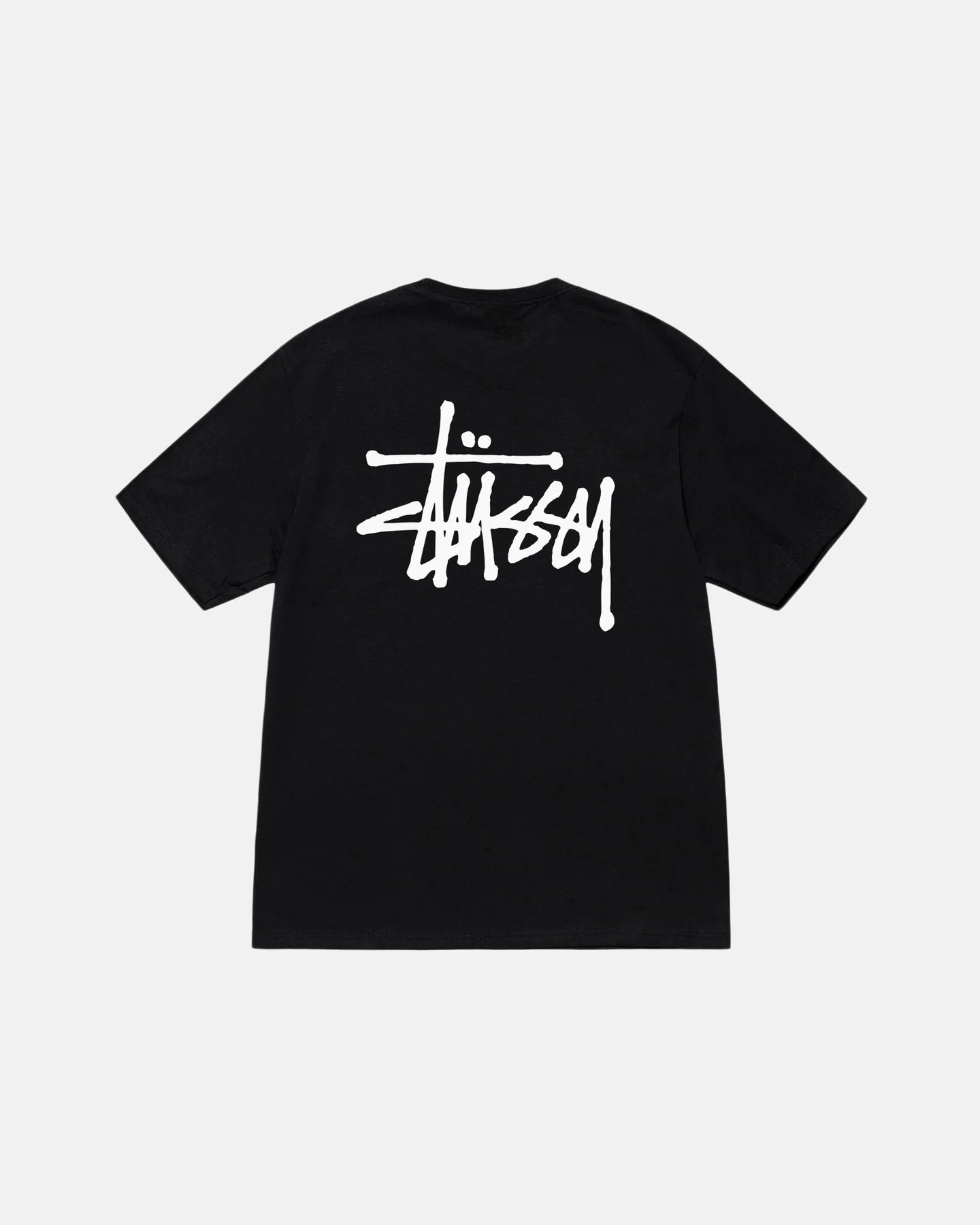 STUSSY TSHIRT BLACK