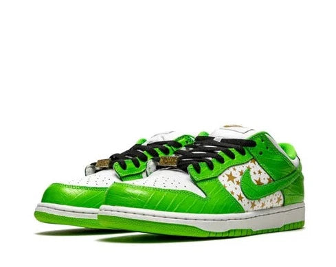 NIKE SB DUNK LOW SUPREME STARS MEAN GREEN (2021)