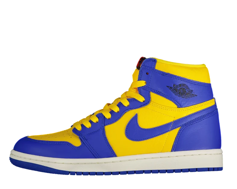 WMN'S AIR JORDAN 1 RETRO HIGH OG VARSITY MAIZE/GAME ROYAL-SAIL