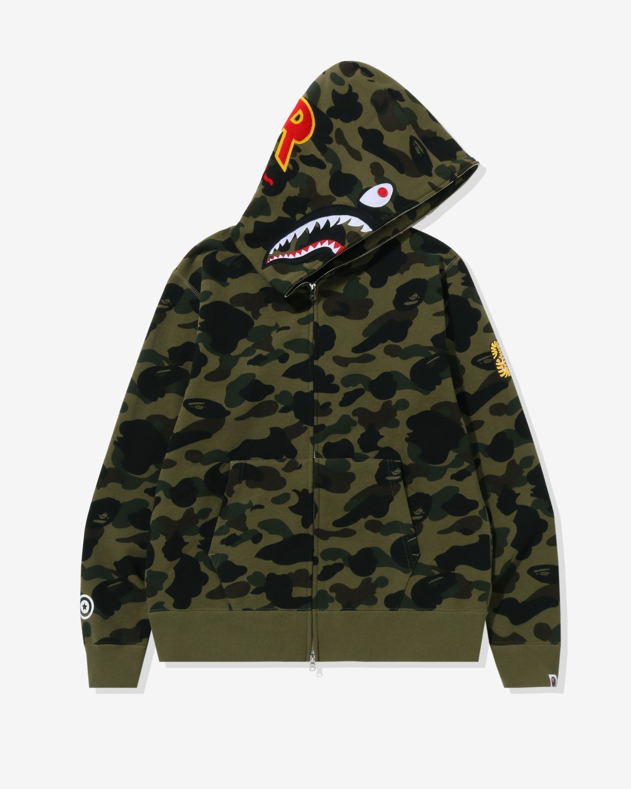 BAPE 1ST CAMO SHARK FULL ZIP HOODIE