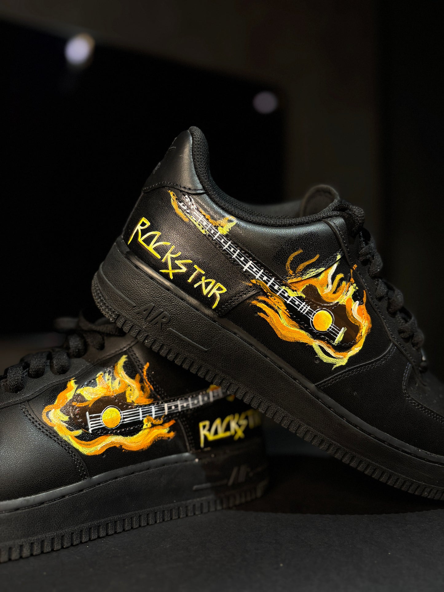 ROCKSTAR NIKE AIR FORCE CUSTOMIZED