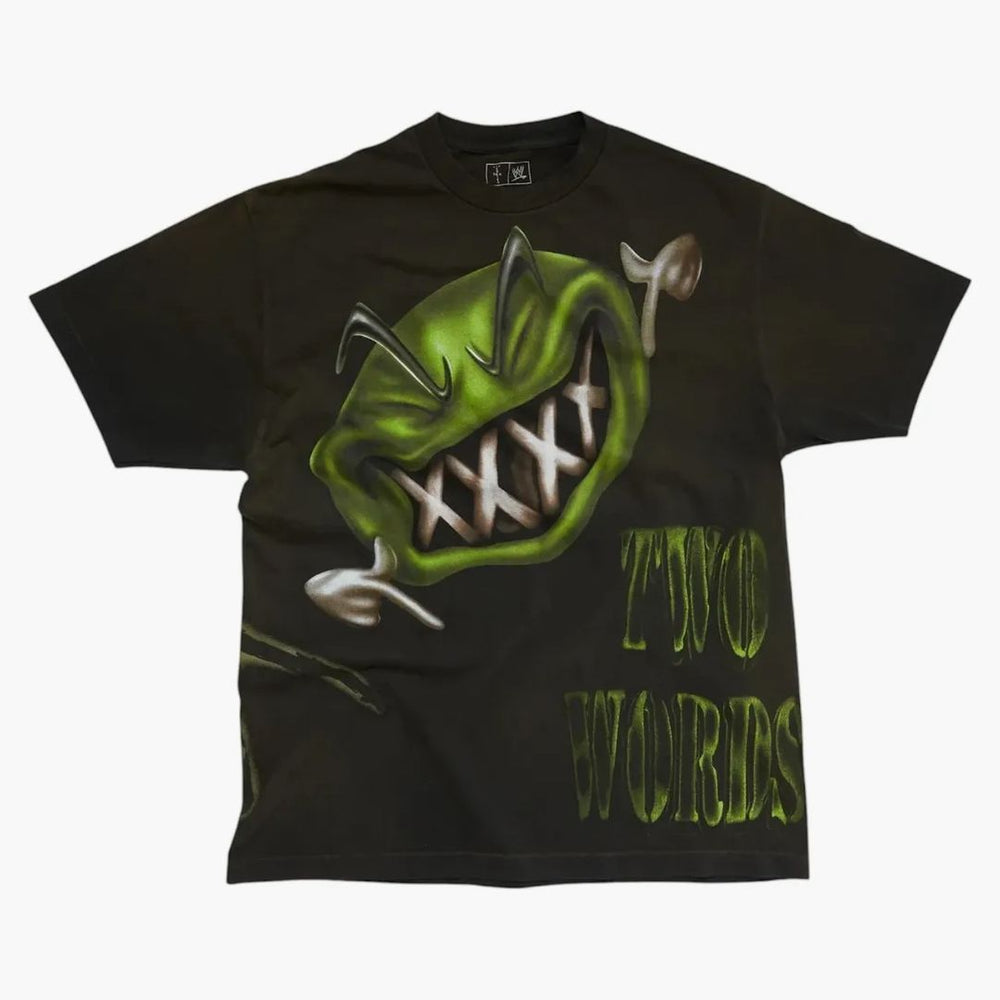 TRAVIS SCOTT X WWE TWO WORDS TEE