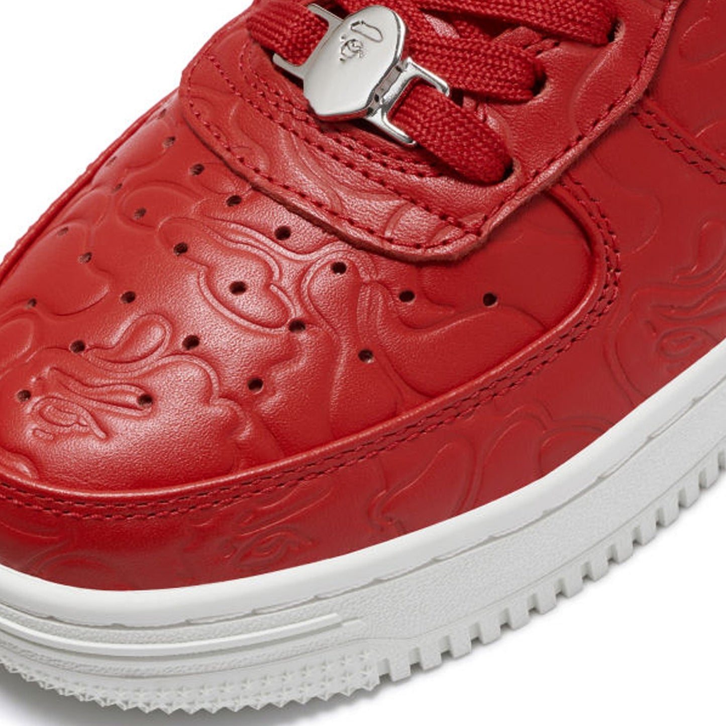 Bape Mens Red STA #3 M1 Shoes