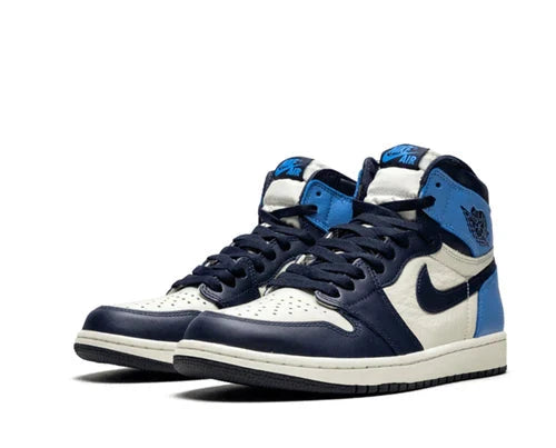 Jordan 1 Retro High Obsidian UNC