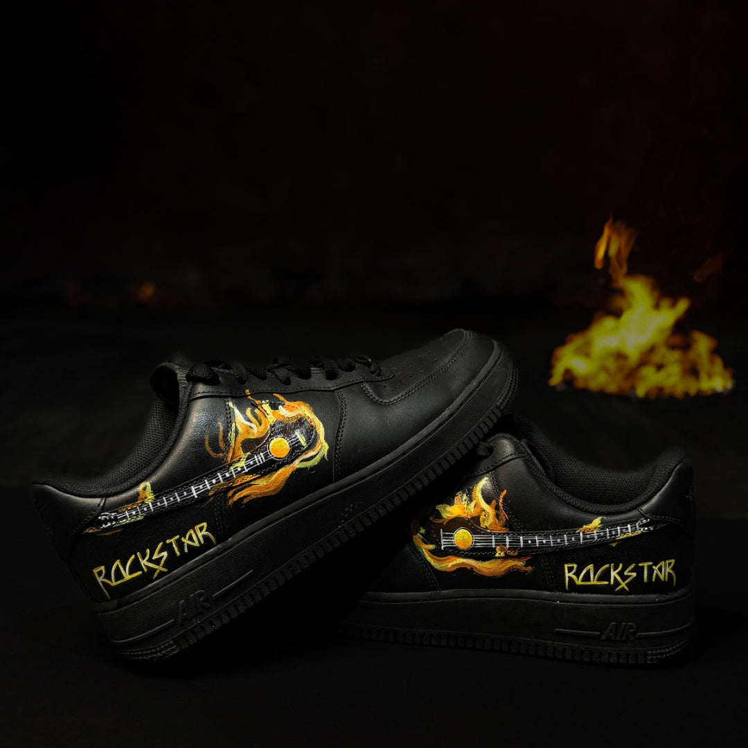 ROCKSTAR NIKE AIR FORCE CUSTOMIZED