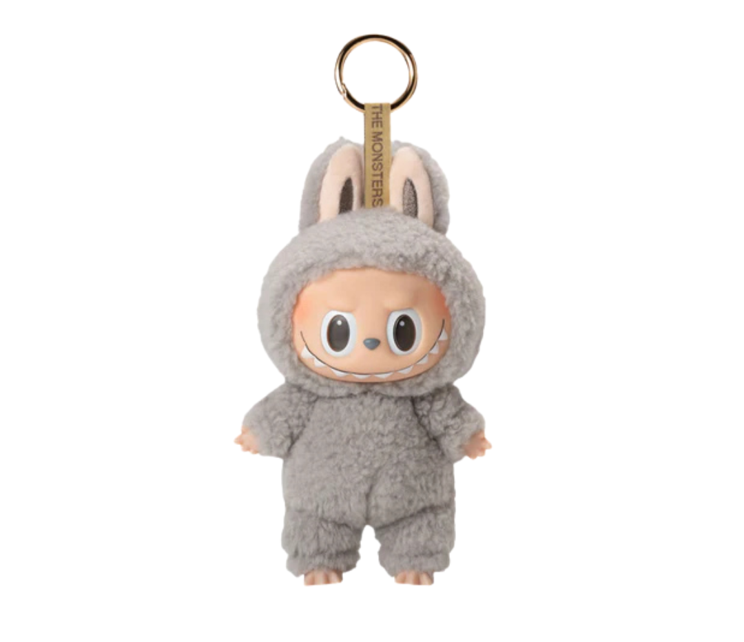 Pop Mart Labubu The Monsters Tasty Macarons Sesame Bean Vinyl Plush Pendant