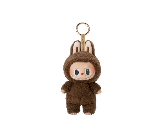 Pop Mart Labubu The Monsters Tasty Macarons Chestnut Cocoa Vinyl Plush Pendant (Secret Edition)