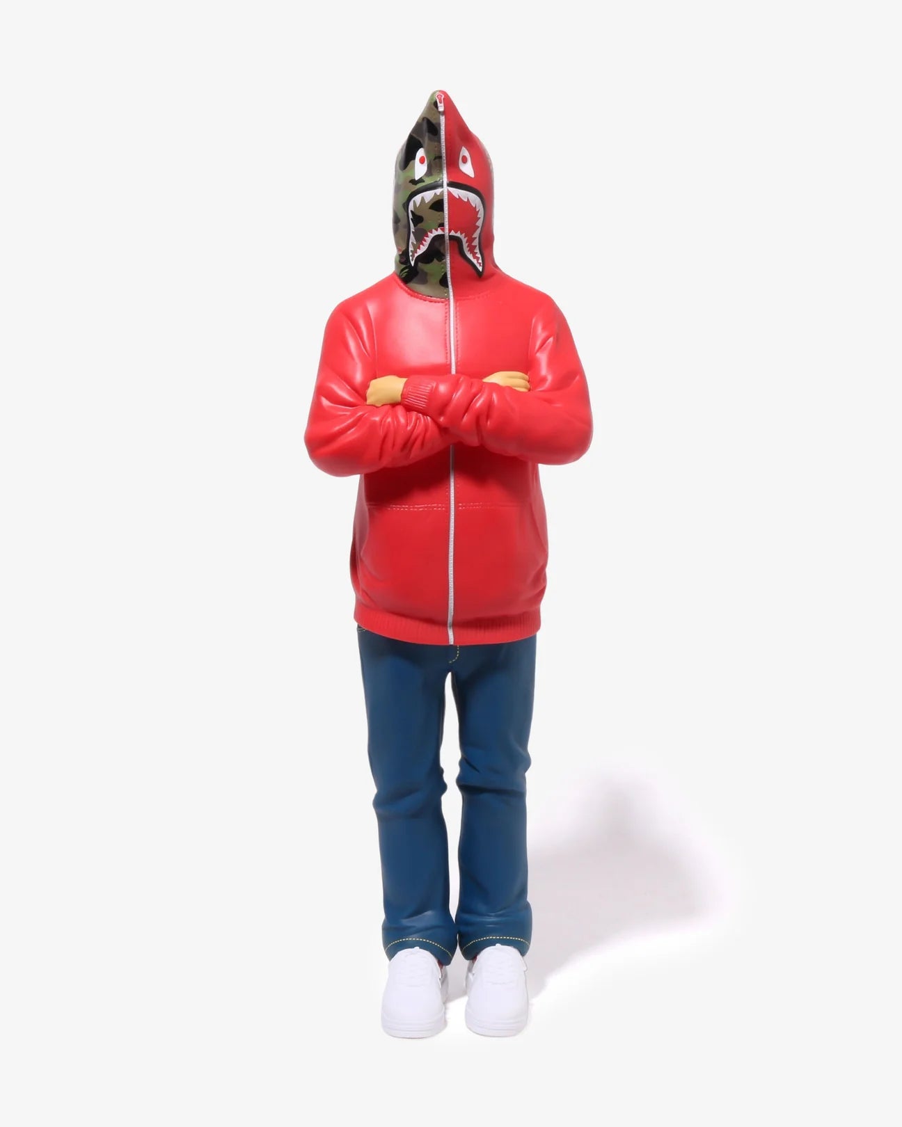 BAPE SHARK FIGURE RED