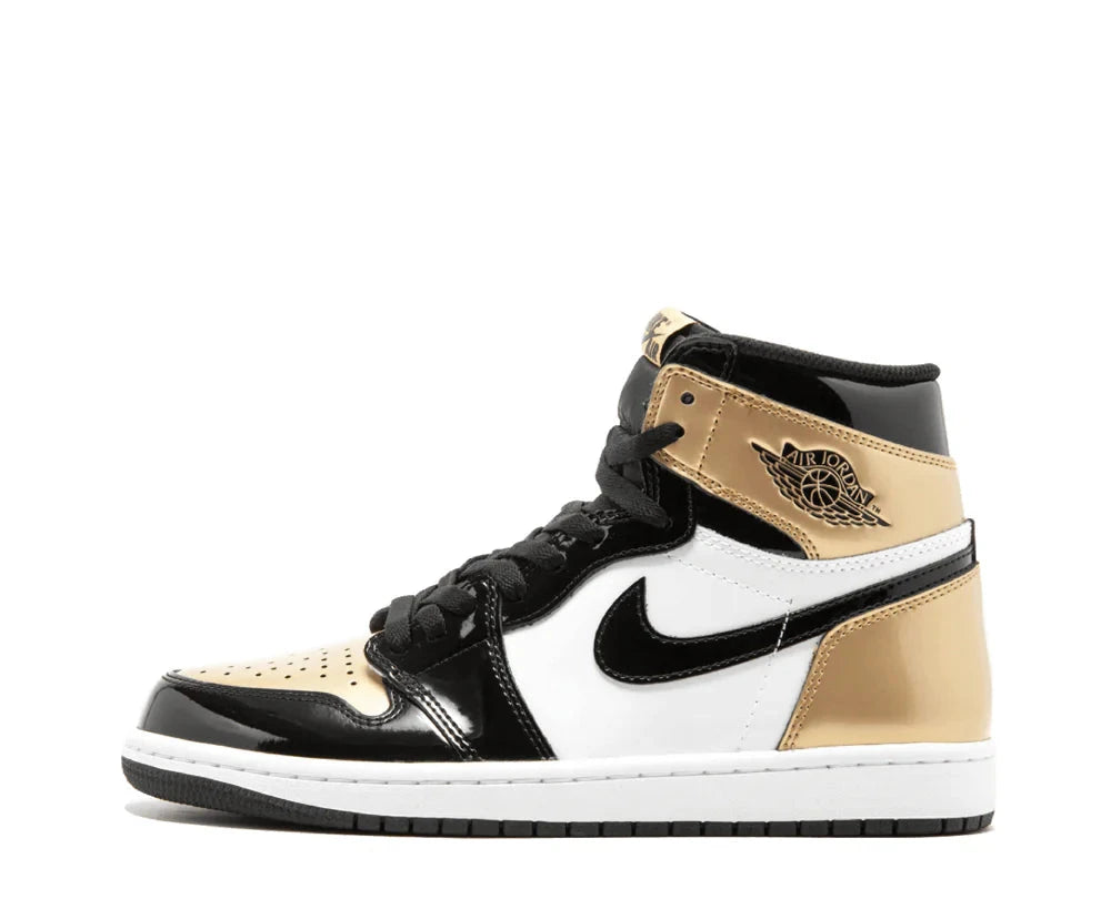 Jordan 1 Retro High NRG Patent Gold Toe