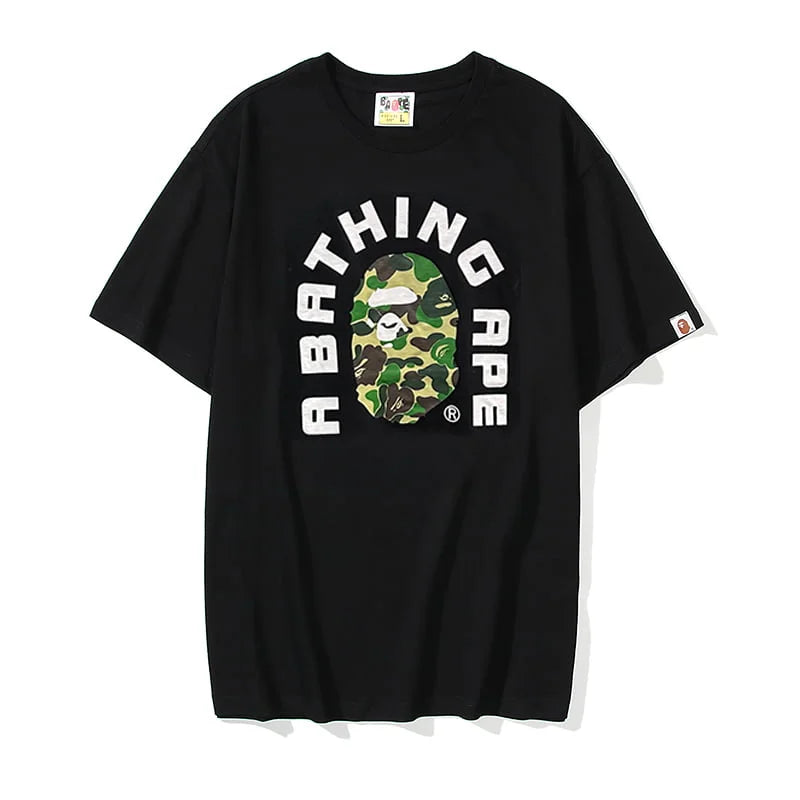 BAPE ABC COLLEGE LOGO BLACK