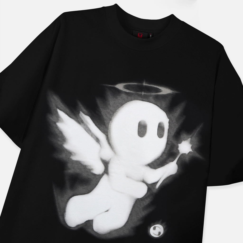 ANGEL TEE - BLACK
