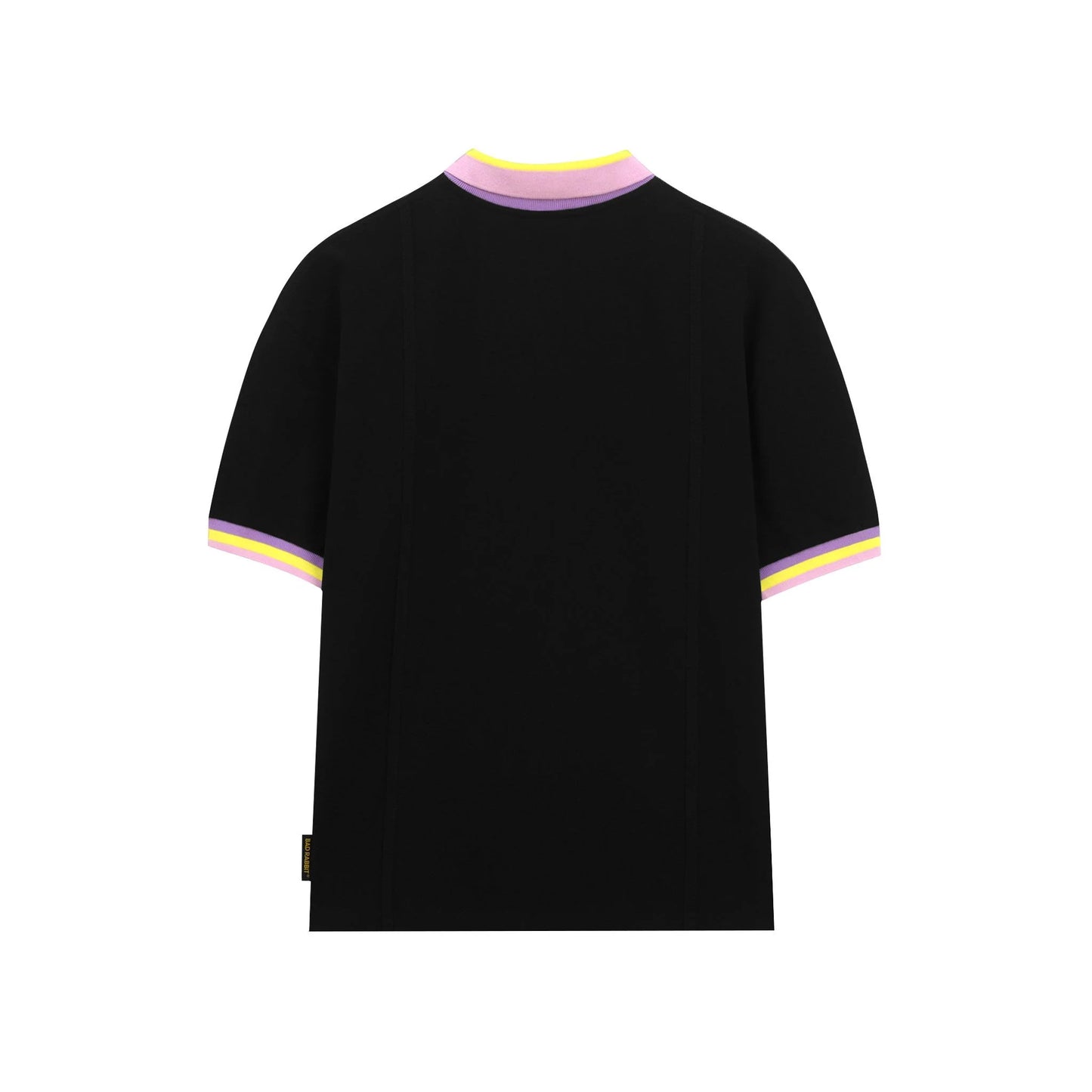 BAD RABBIT BLACK STRIPE RABBIT POLO