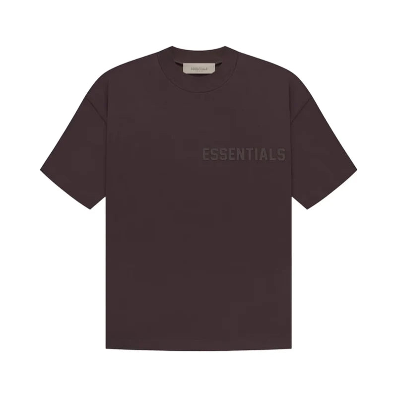 FEAR OF GOD ESSENTIALS SS TEE PLUM