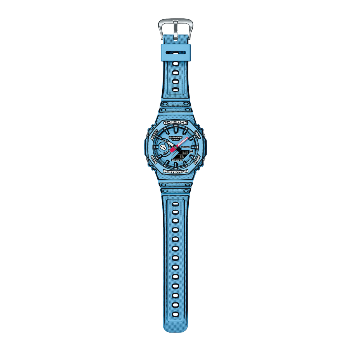 CASIO G SHOCK BLUE MANGA