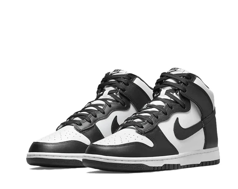 NIKE DUNK HIGH BLACK WHITE