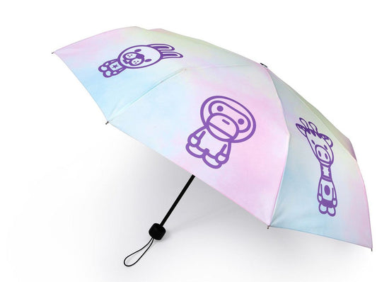 BABY MILO TIE DYE FOLDABLE UMBRELLA