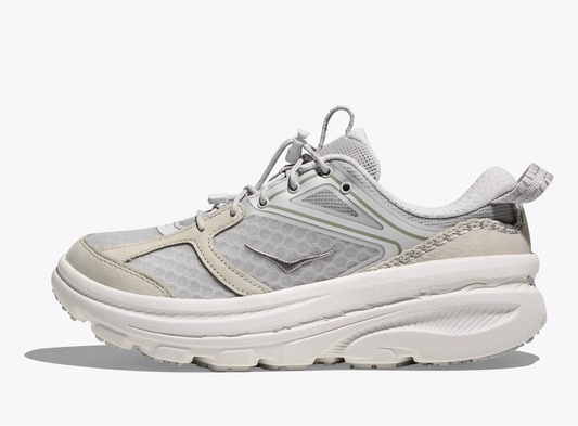 Hoka Bondi B3Ls Cosmic Grey White