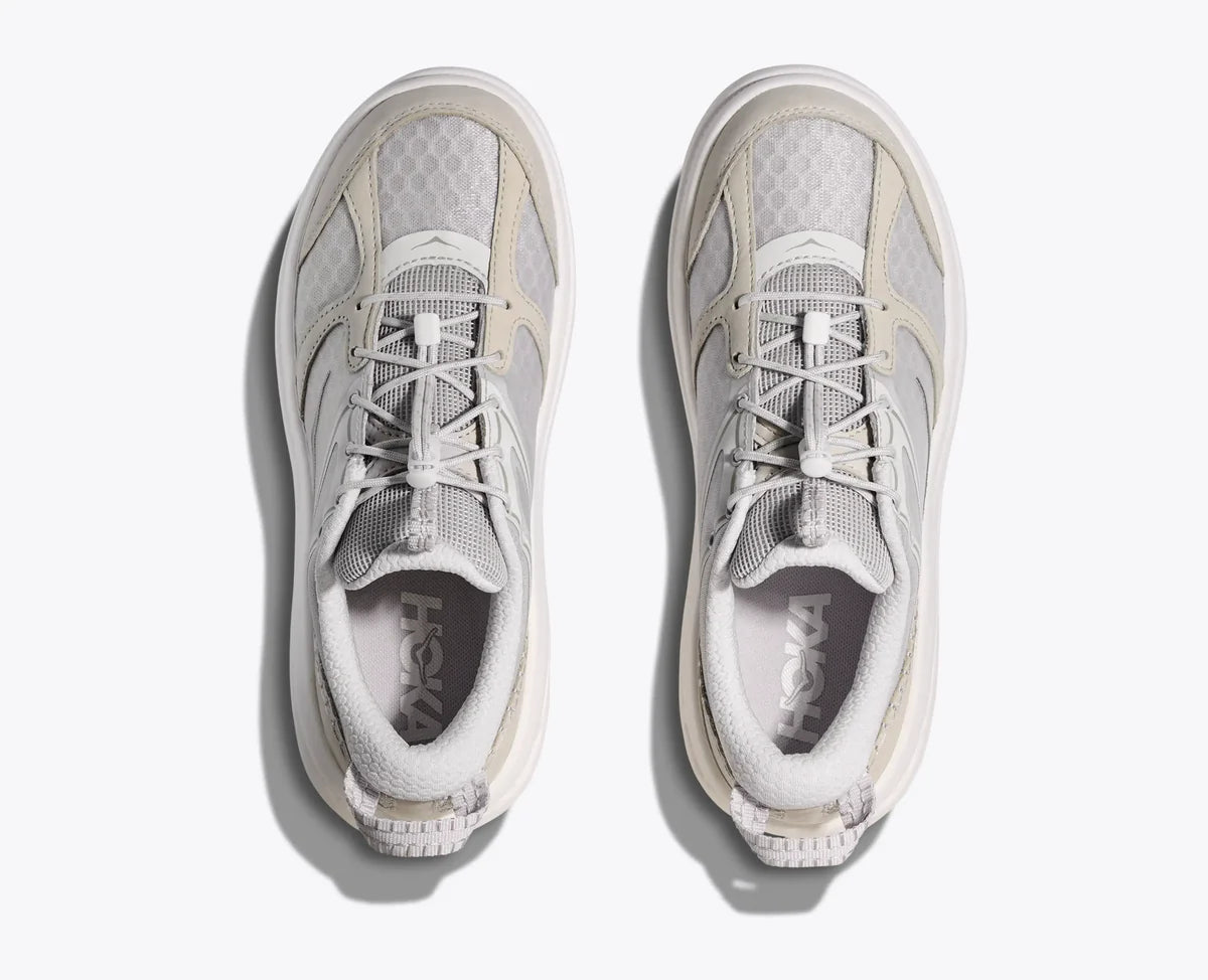Hoka Bondi B3Ls Cosmic Grey White