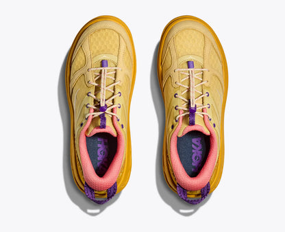 Hoka Bondi B3Ls Flaxseed Varsity Yellow