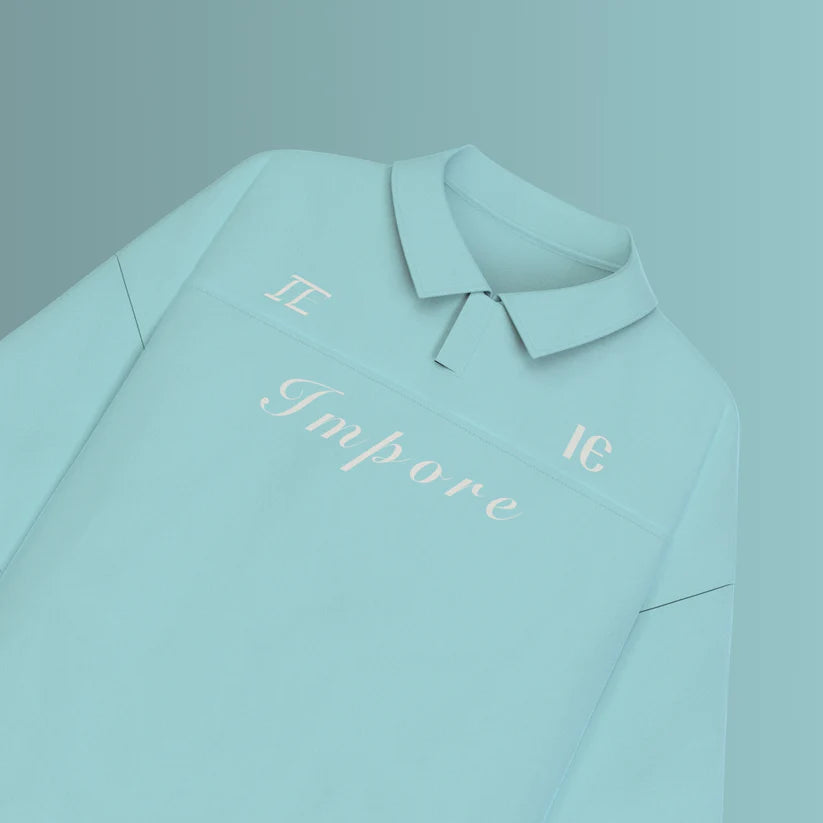 IMPORE POLO JERSEY - BABY BLUE