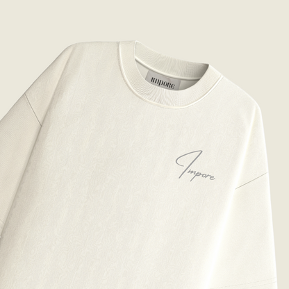 IMPORE SIGNATURE WHITE T-SHIRT
