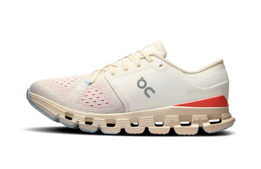 On Running Cloud X 4 Ivory Salmon (W)
