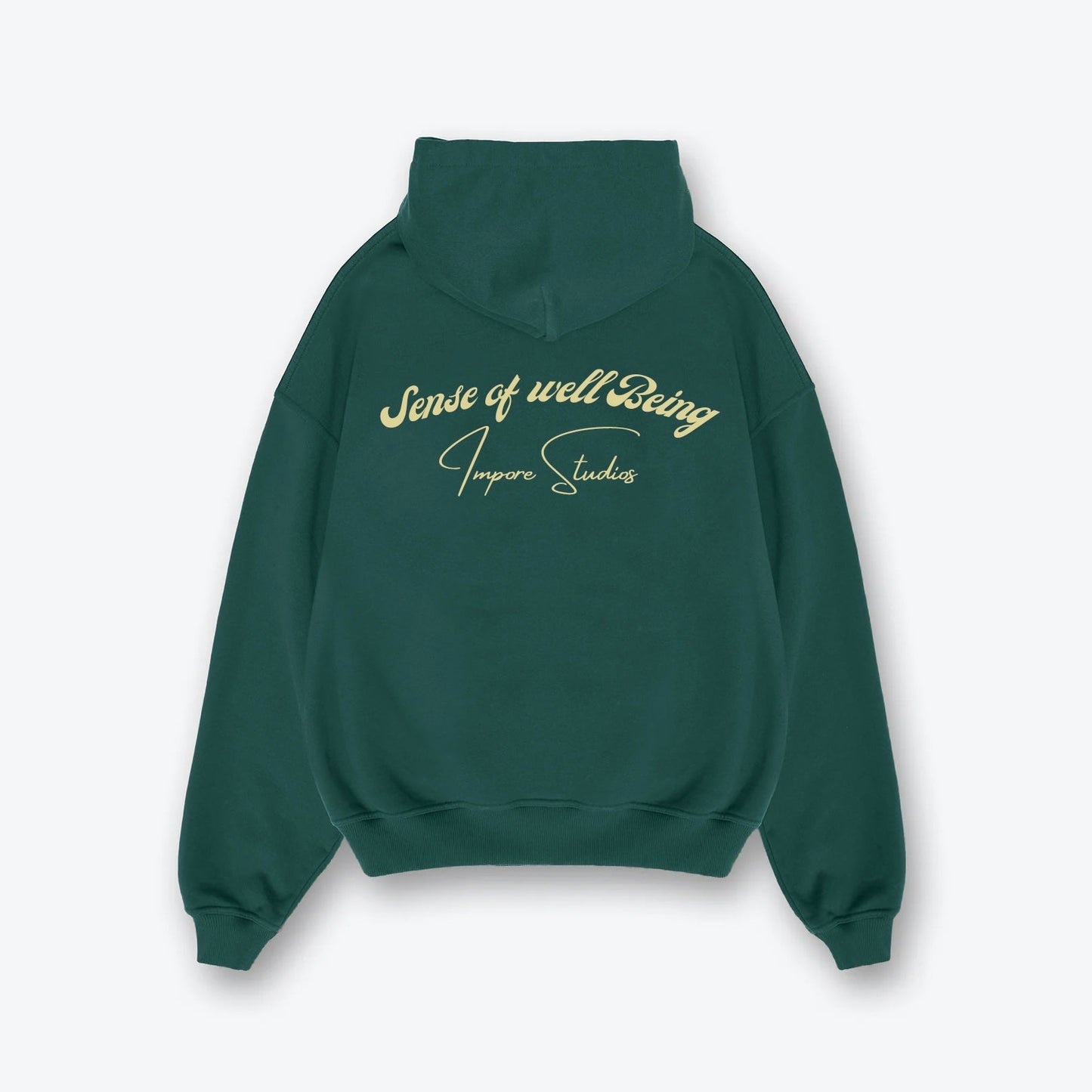 IMPORE GREEN EMBROIDERY HOODIE