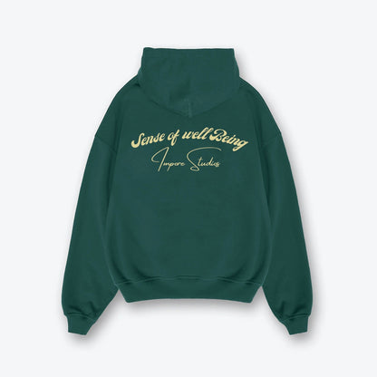 IMPORE GREEN EMBROIDERY HOODIE