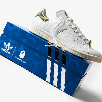 BAPE x ADIDAS Stan Smith 30th Anniversary White