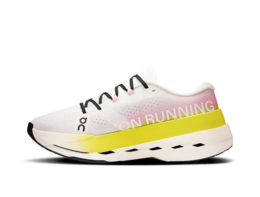 On Running Cloudboom Max Lime Raspberry