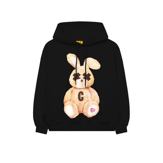 BLACK BAD RABBIT HOODIE