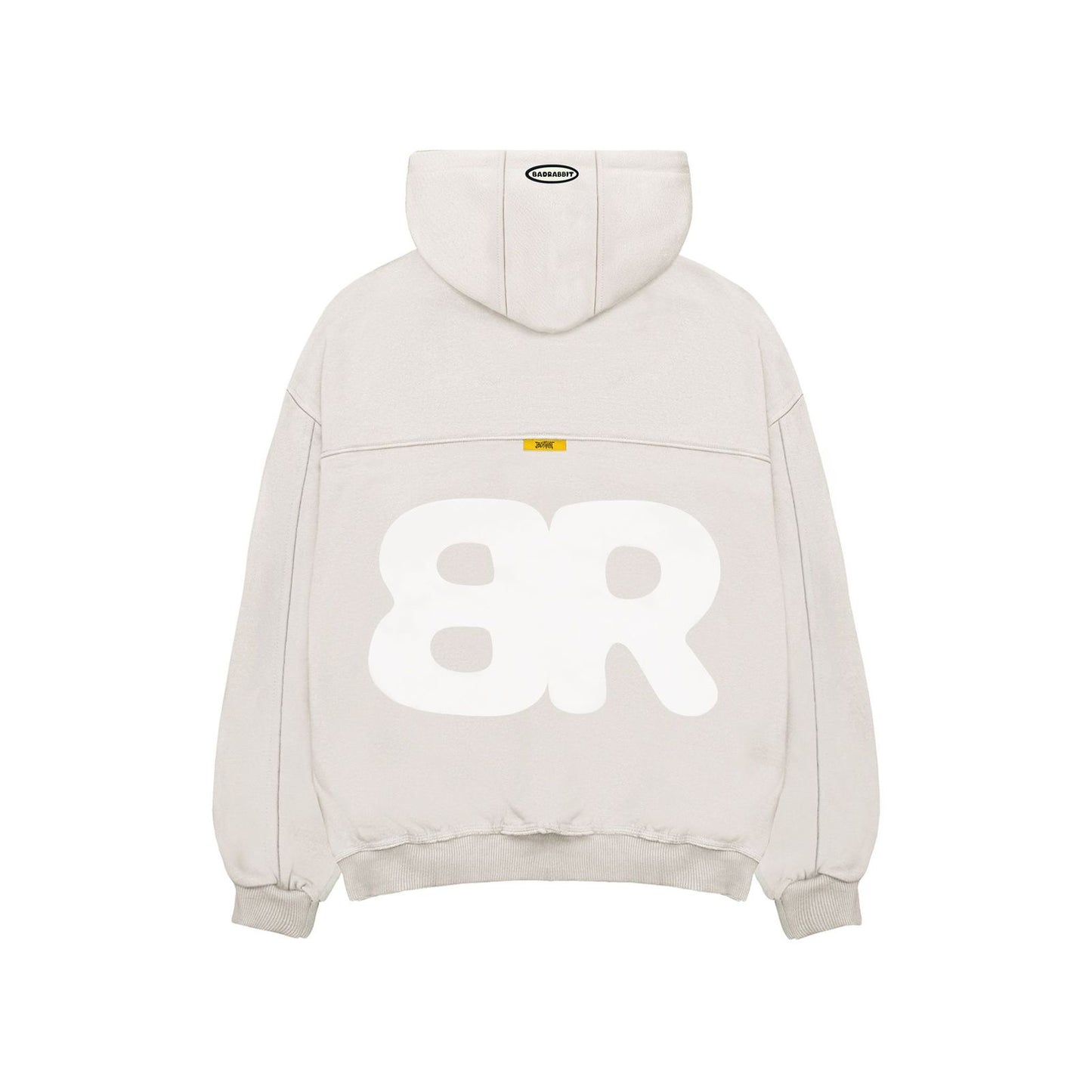 NEON RABBIT HOODIE - SAND