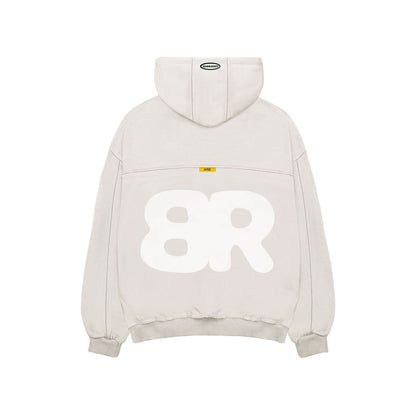 NEON RABBIT HOODIE - SAND