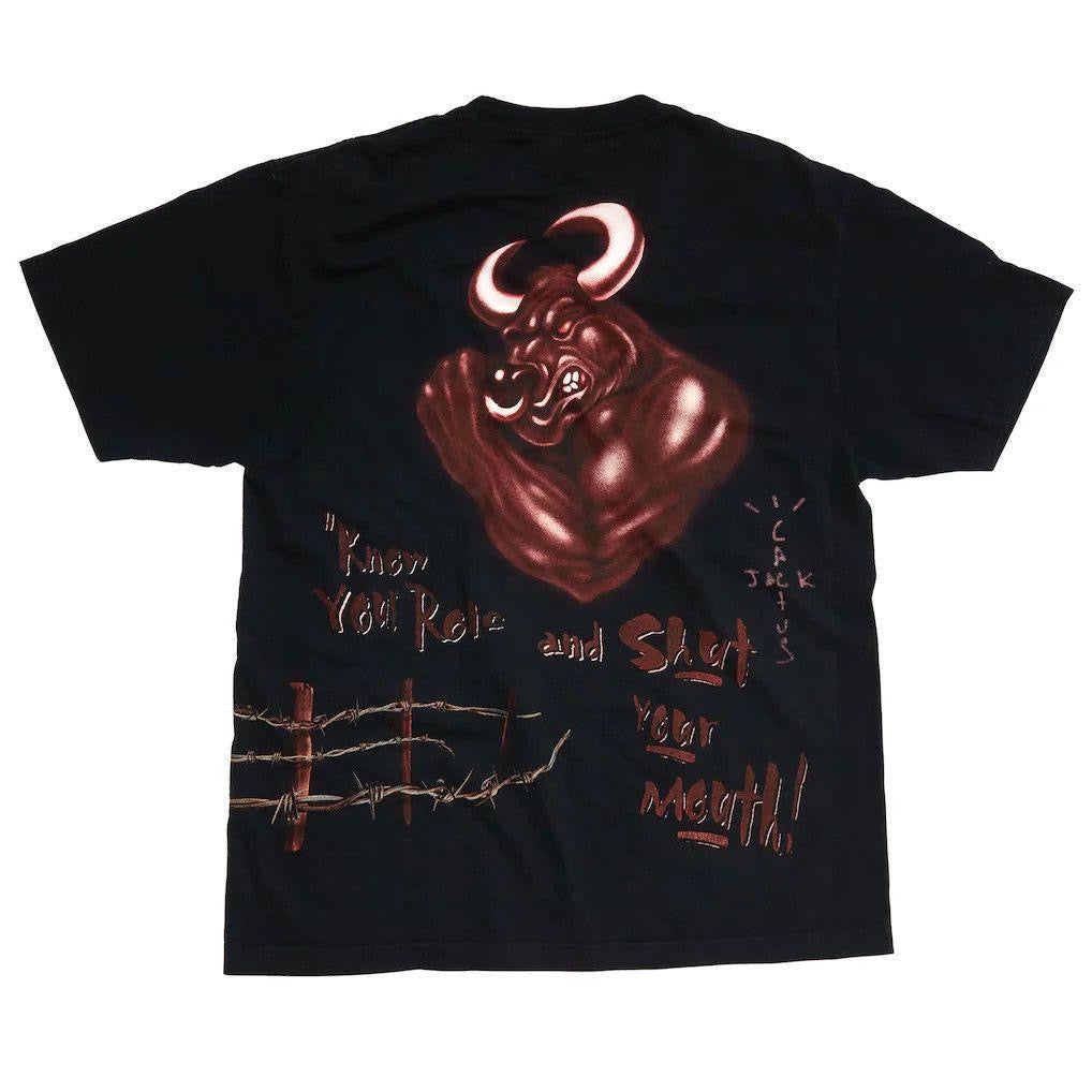 Travis Scott x WWE Know Your Role The Rock Tee