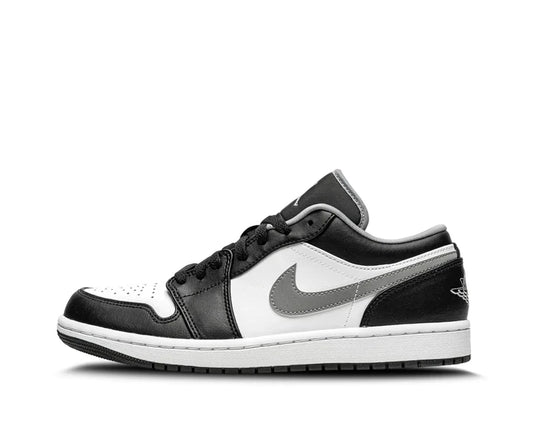 AIR JORDAN 1 LOW BLACK WHITE GREY