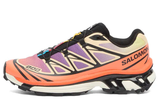 SALOMON XT-6 Black Almond Dragon Fire