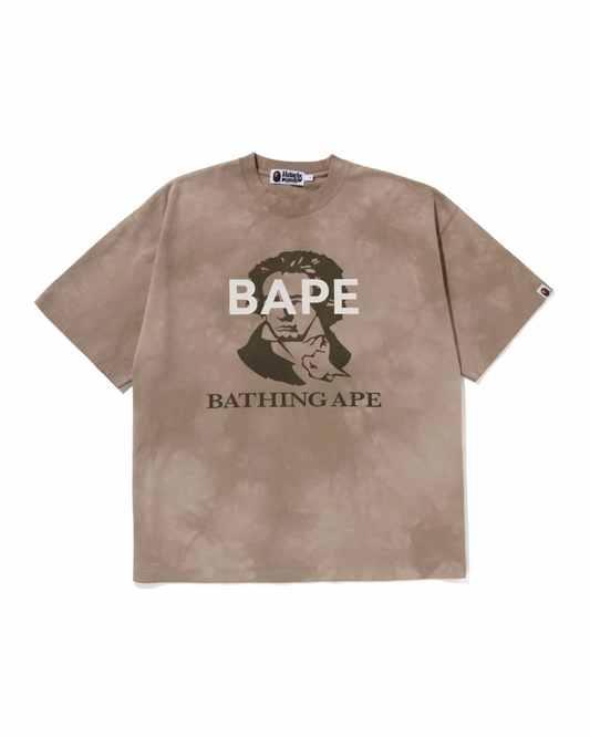 TIE DYE BATHING APE TEE