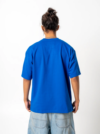 MASARO BASIC TEE - BLUE
