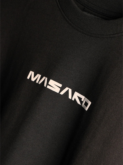 MASARO BASIC TEE- BLACK