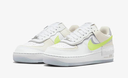 AIR FORCE 1 SHADOW WHITE/LT LEMON TWIST-WOLF GREY
