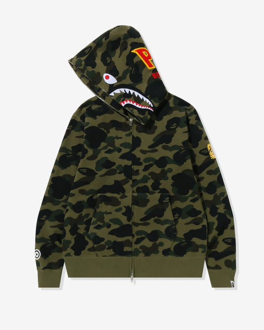 BAPE 1ST CAMO SHARK FULL ZIP HOODIE