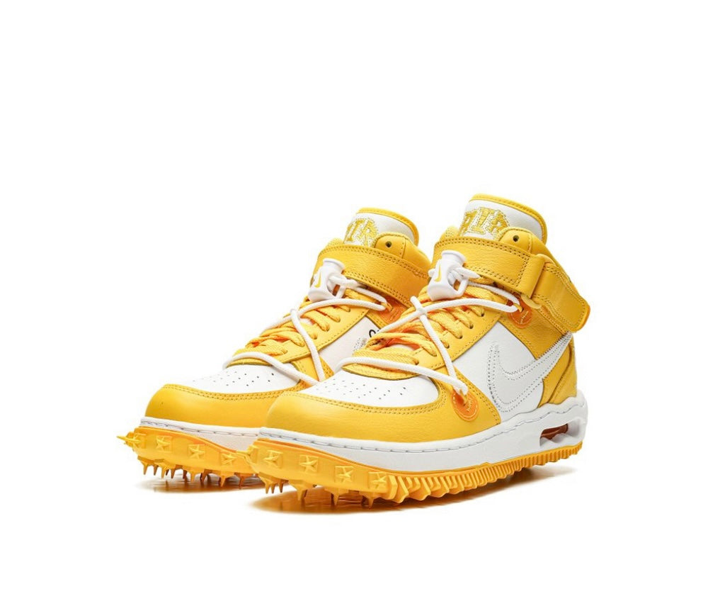 NIKE AIR FORCE 1 MID SP OFF-WHITE VARSITY MAIZE