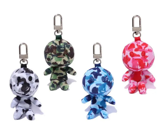 ABC CAMO BABY MILO PLUSH DOLL KEYCHAIN SET OF 4