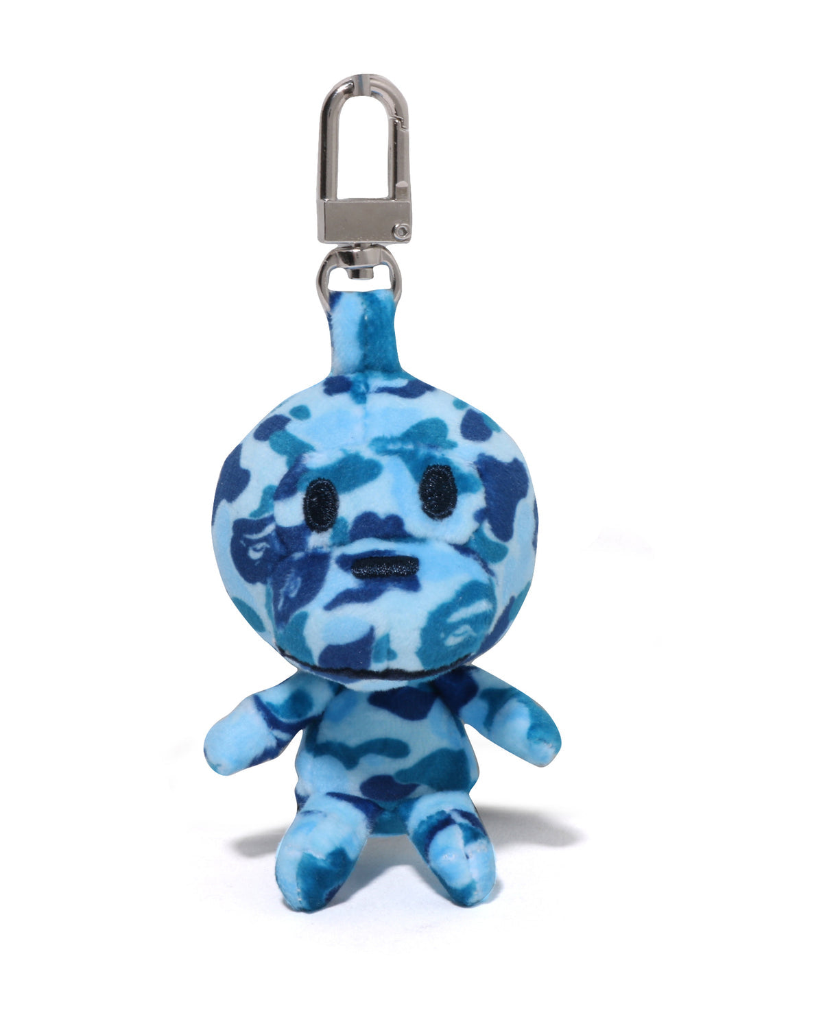 ABC CAMO BABY MILO PLUSH DOLL KEYCHAIN BLUE