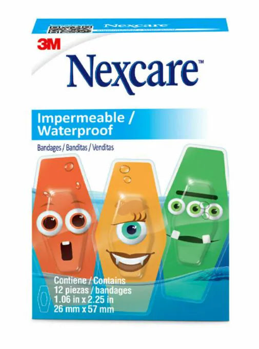 NEXCARE WATERPROOF MONSTER BANDAGE