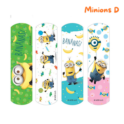 SOS PLUS MINIONS WOUND DRESSING PLASTER SET, BOX OF 11