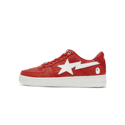 Bape Mens Red STA #3 M1 Shoes