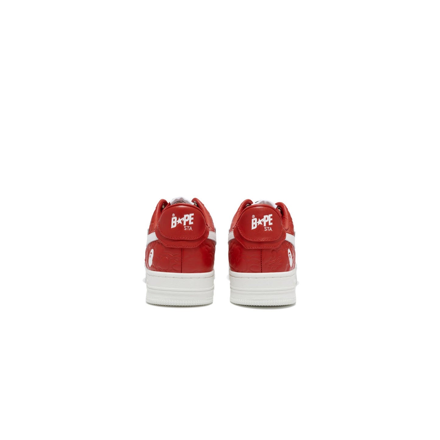 Bape Mens Red STA #3 M1 Shoes