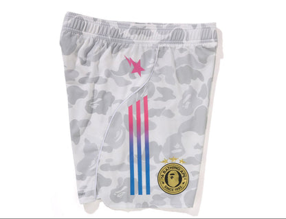 A BATHING APE® BAPE X ADIDAS SHORTS